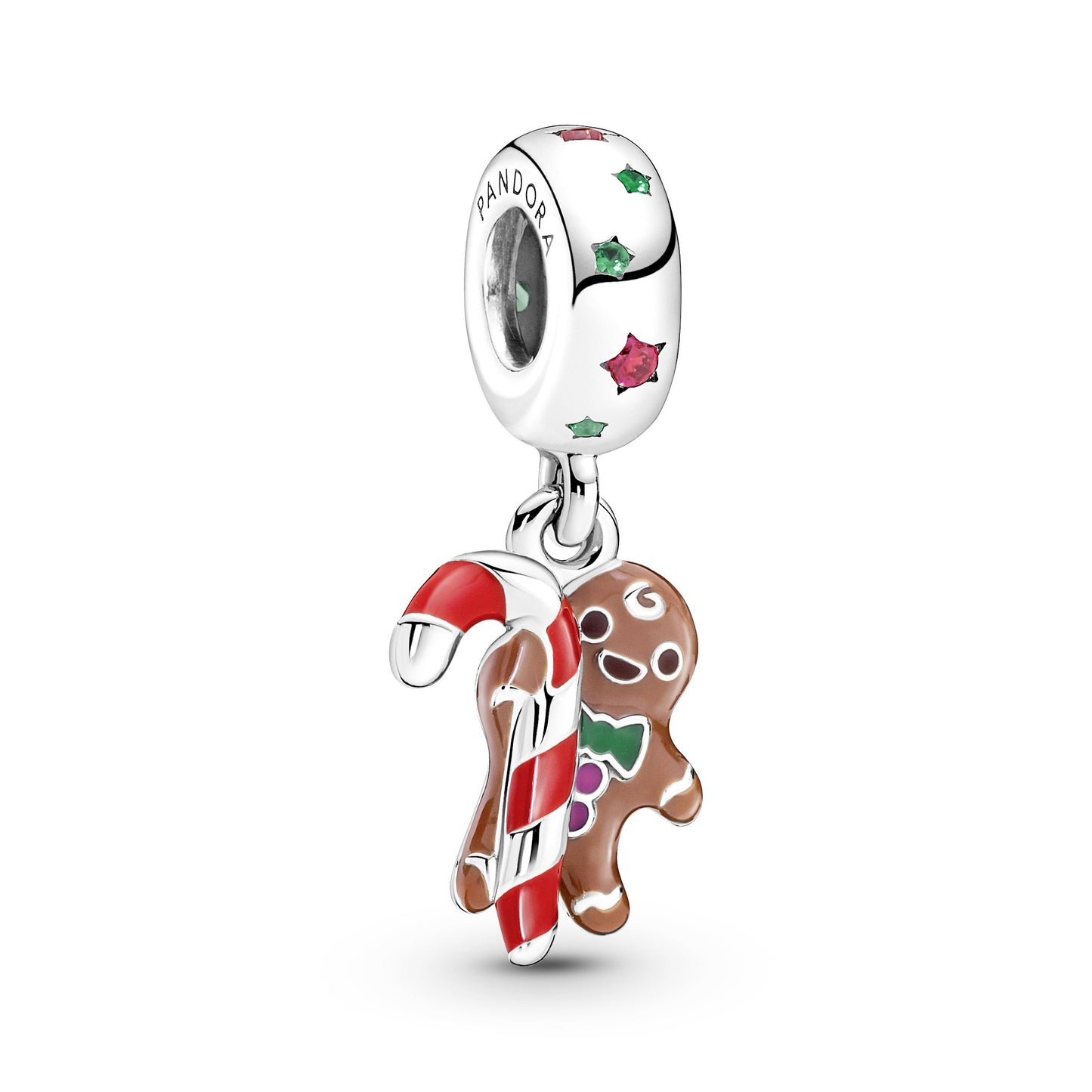 Gingerbread Man Dangle Charm Premium Fashion Jewelry Gift Collection