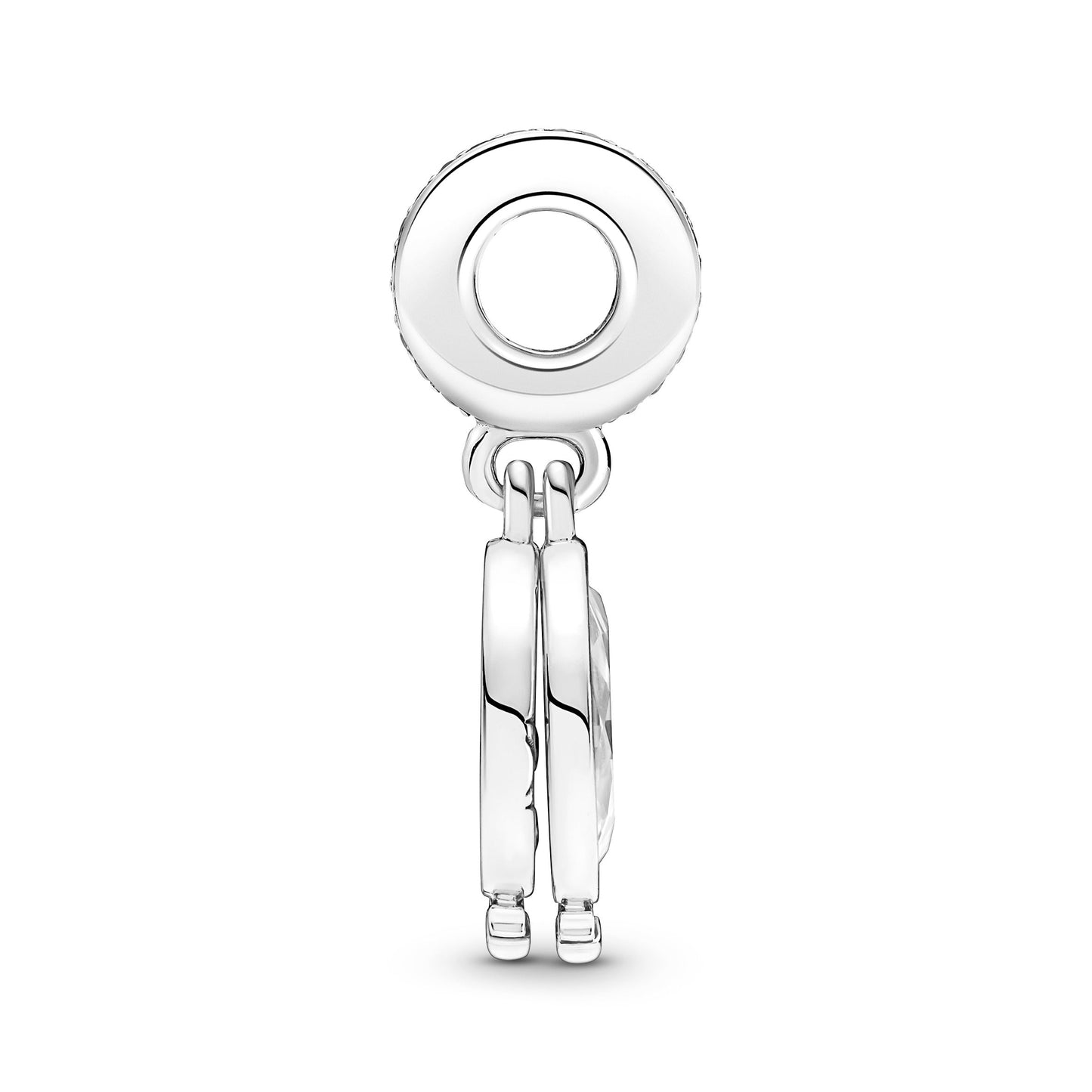 Magnified Star Double Dangle Charm Premium Fashion Jewelry Gift Collection