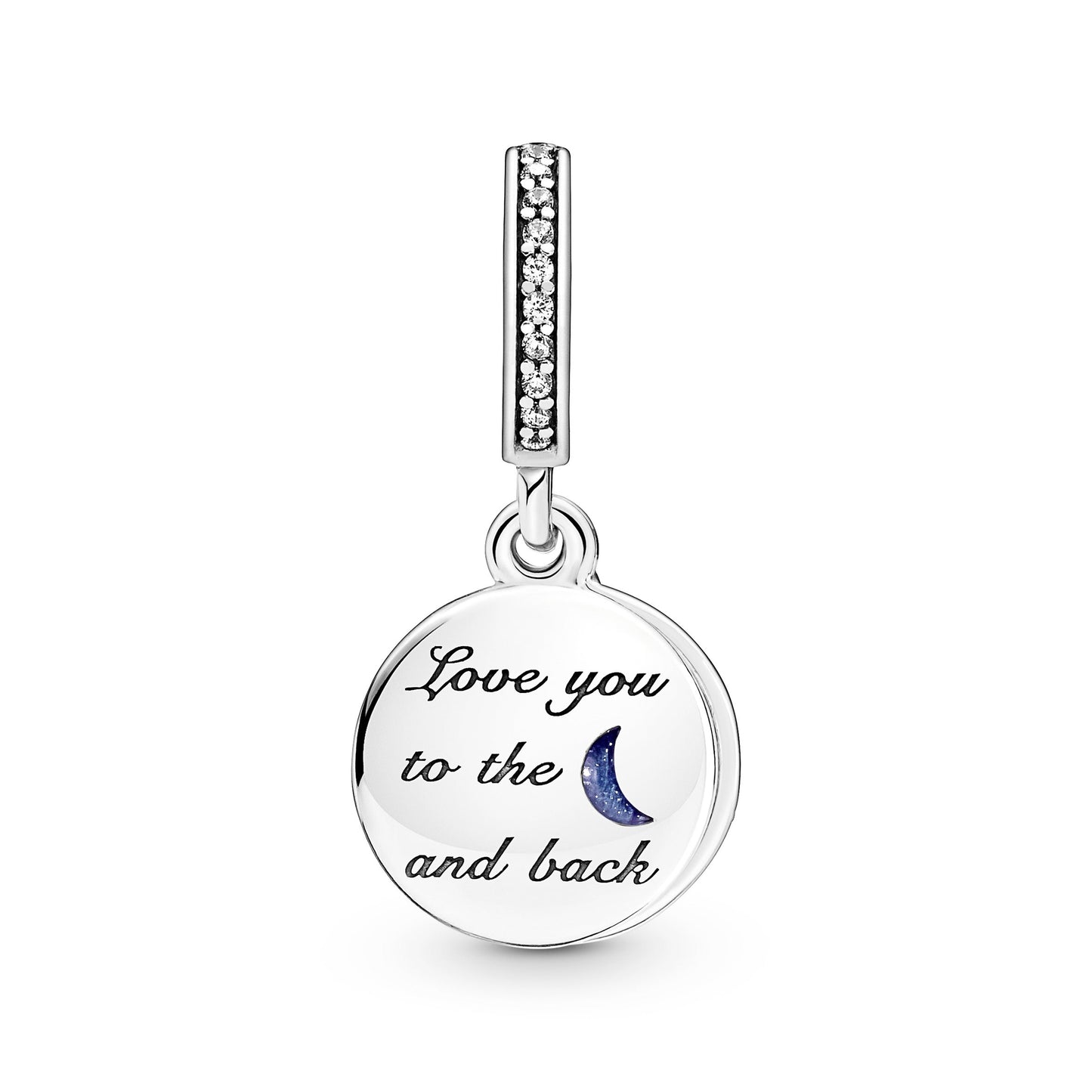 Double Dangle Tree & Galaxy Moon Charm Premium Fashion Jewelry Gift Collection
