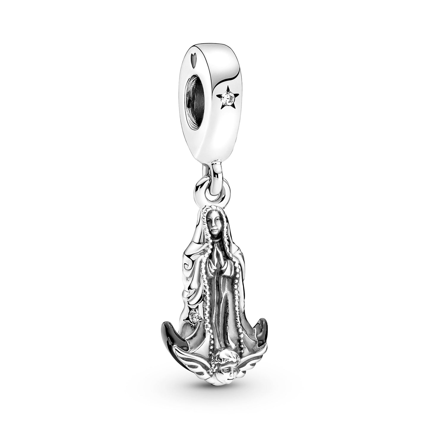 Virgin of Guadalupe Motif Dangle Charm Premium Fashion Jewelry Gift Collection