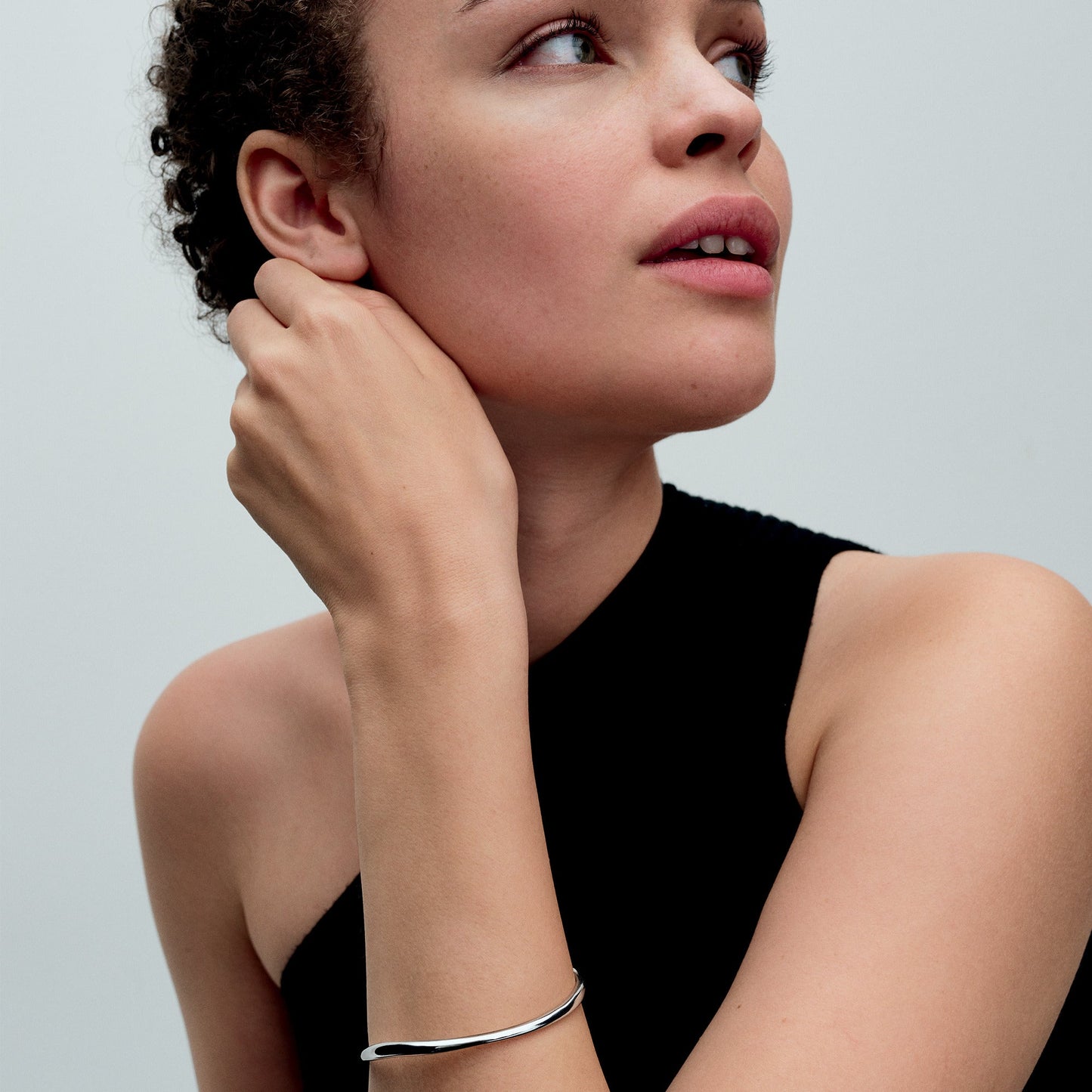 Organically Shaped Bangle Premium Fashion Jewelry Gift Collection