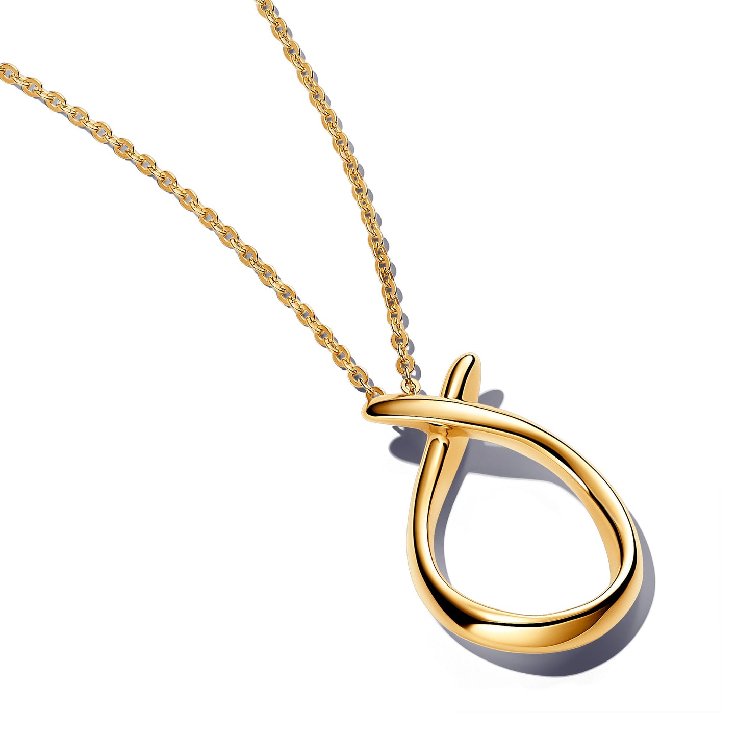 Organically Shaped Pendant Necklace Premium Fashion Jewelry Gift Collection