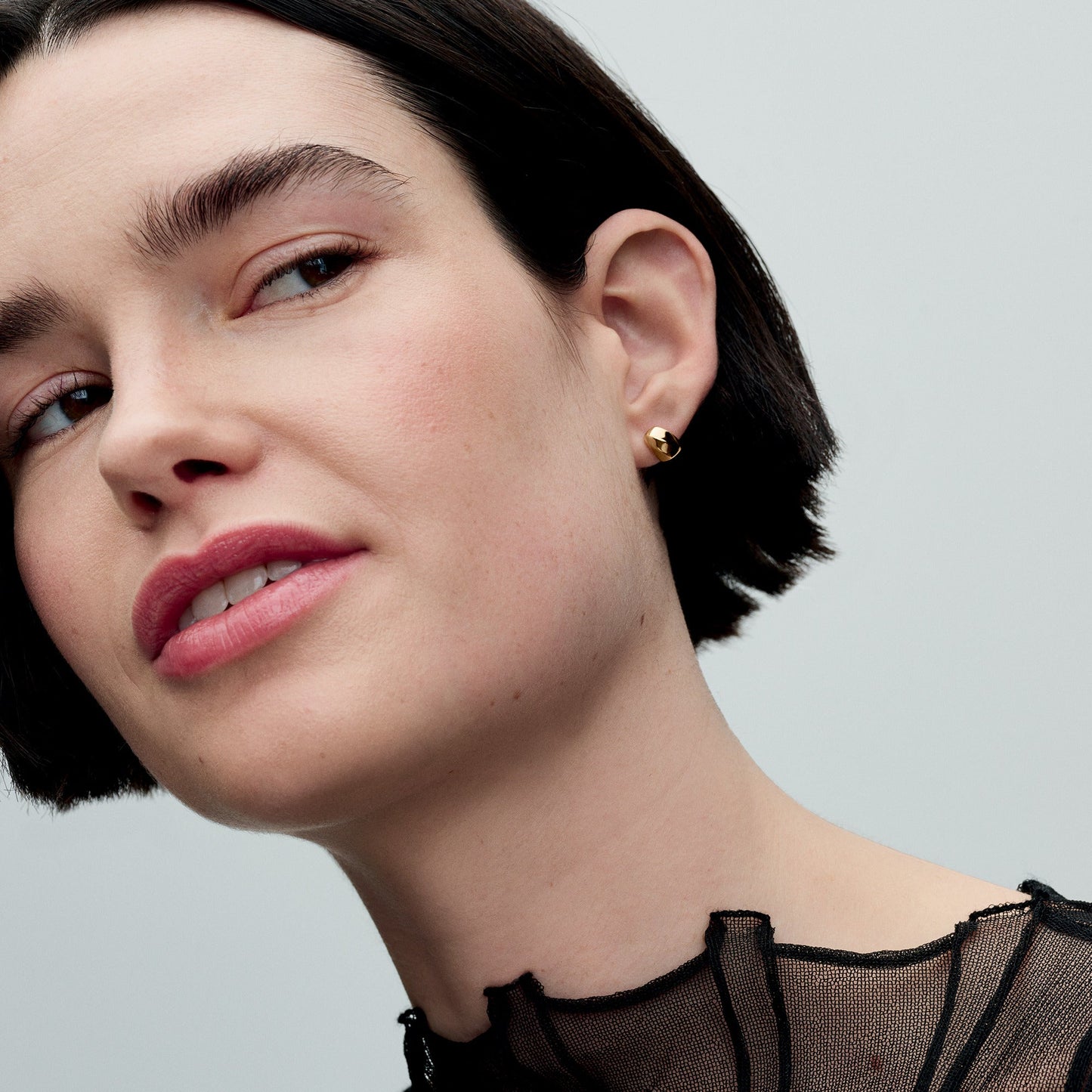 Organically Shaped Stud Earrings Popular Style Premium Collection