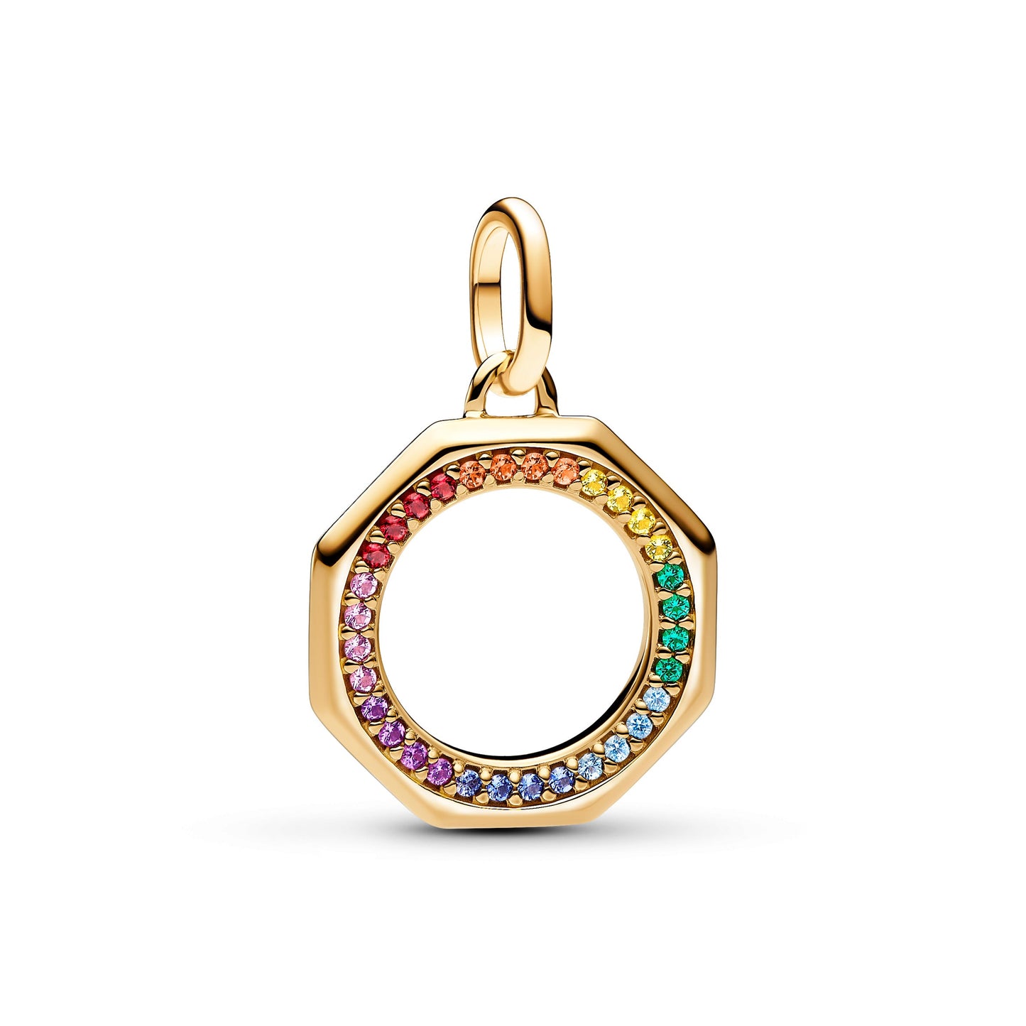 Pandora ME Rainbow Medallion Charm Premium Fashion Jewelry Gift Collection