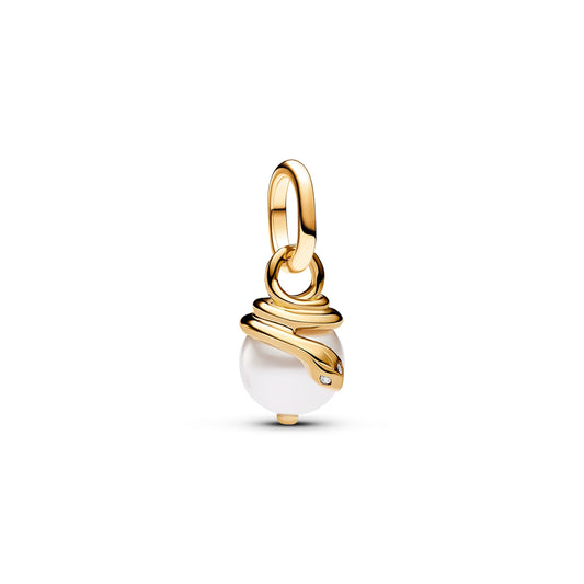 Pandora ME Snake Pearlescent Mini Dangle Charm Premium Fashion Jewelry Gift Collection