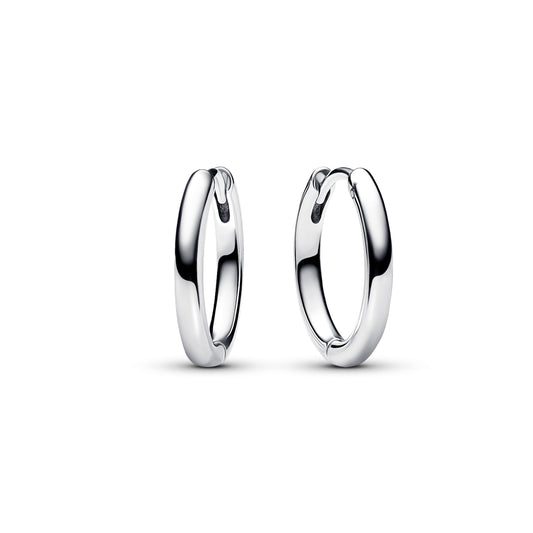 Pandora Moments 18 mm Charm Hoop Earrings Premium Fashion Jewelry Gift Collection