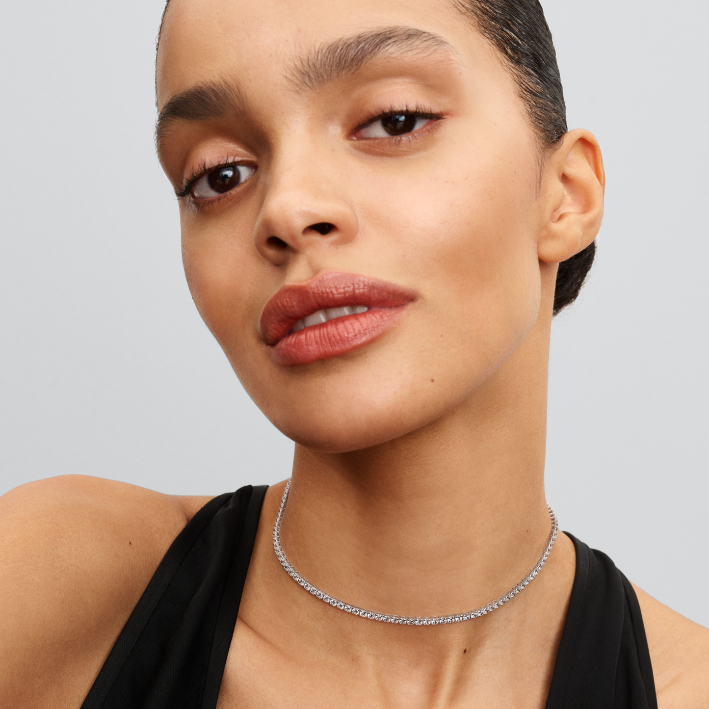 Tennis Choker Necklace Premium Fashion Jewelry Gift Collection