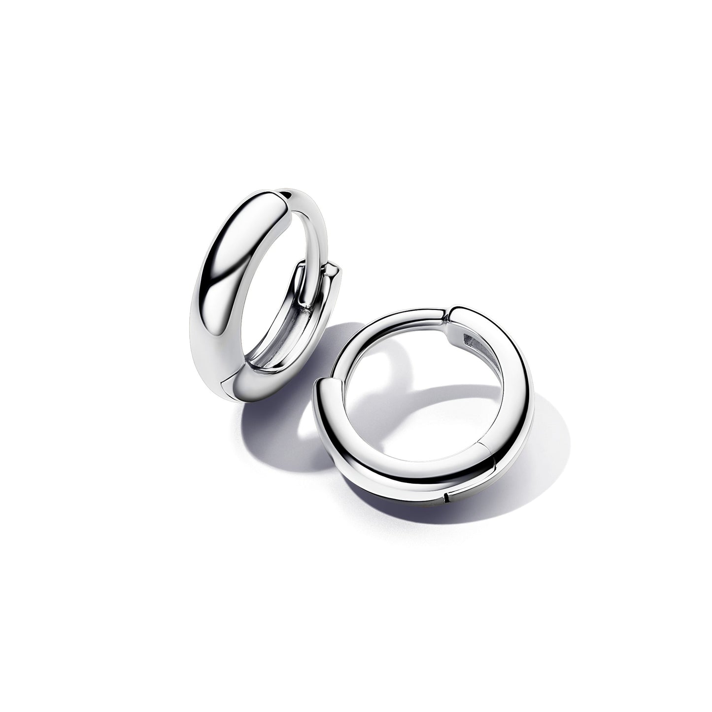 Round Huggie Hoop Earrings Popular Style Premium Collection