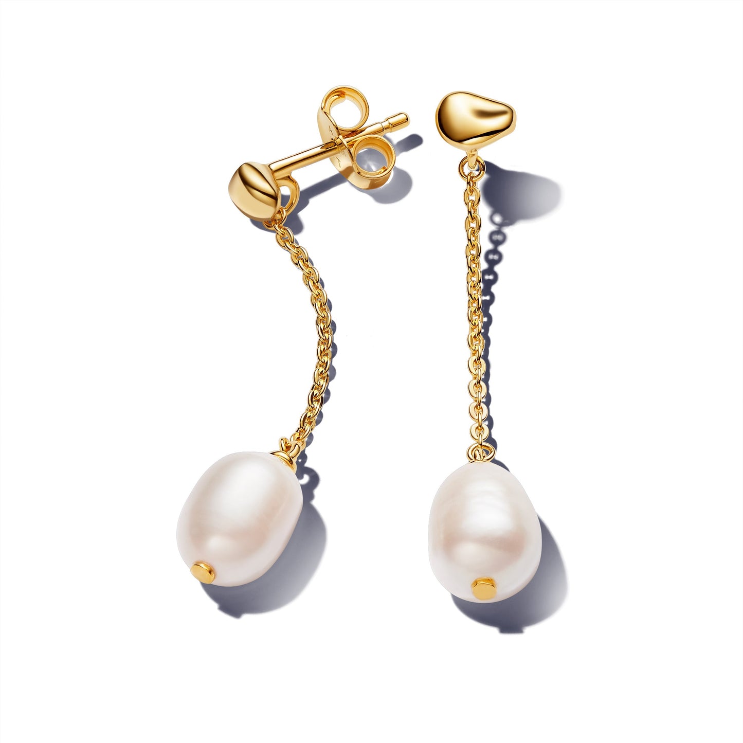 Treated Freshwater Cultured Pearl Drop Earrings Popular Style Premium Collection