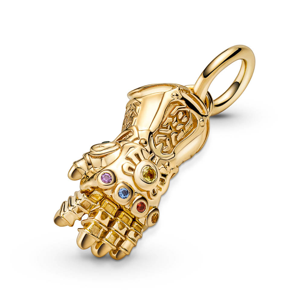 Marvel The Avengers Infinity Gauntlet Dangle Charm Premium Fashion Jewelry Gift Collection
