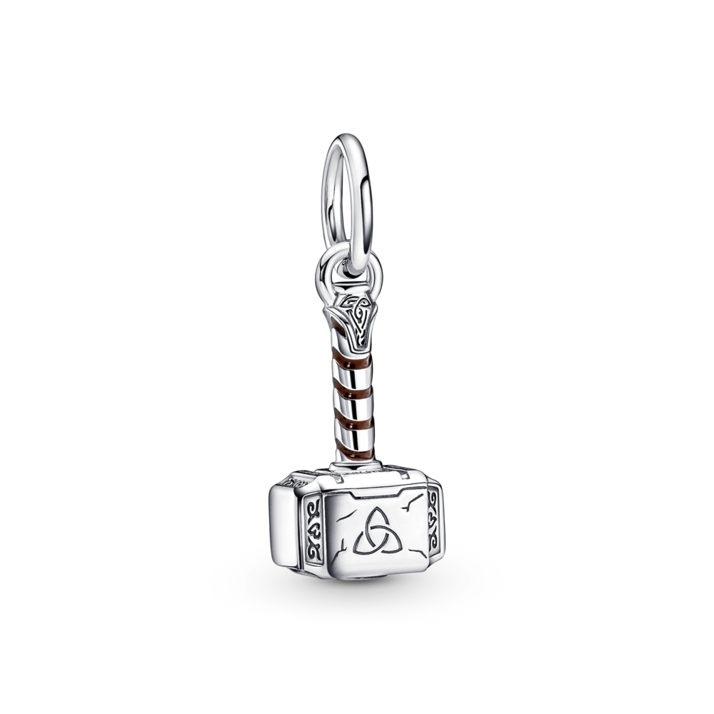 Marvel The Avengers Thor's Hammer Dangle Charm Premium Fashion Jewelry Gift Collection