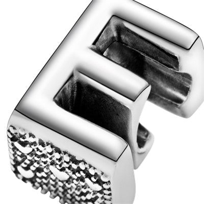 Letter E Alphabet Charm Premium Fashion Jewelry Gift Collection