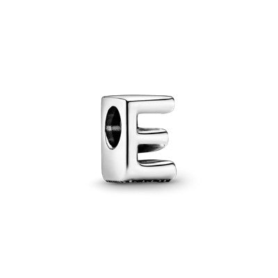 Letter E Alphabet Charm Premium Fashion Jewelry Gift Collection